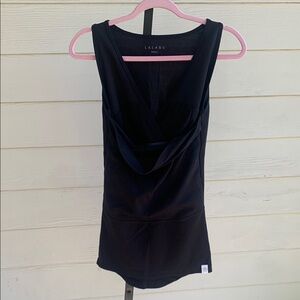 Lalabu black sleeveless soothe shirt small